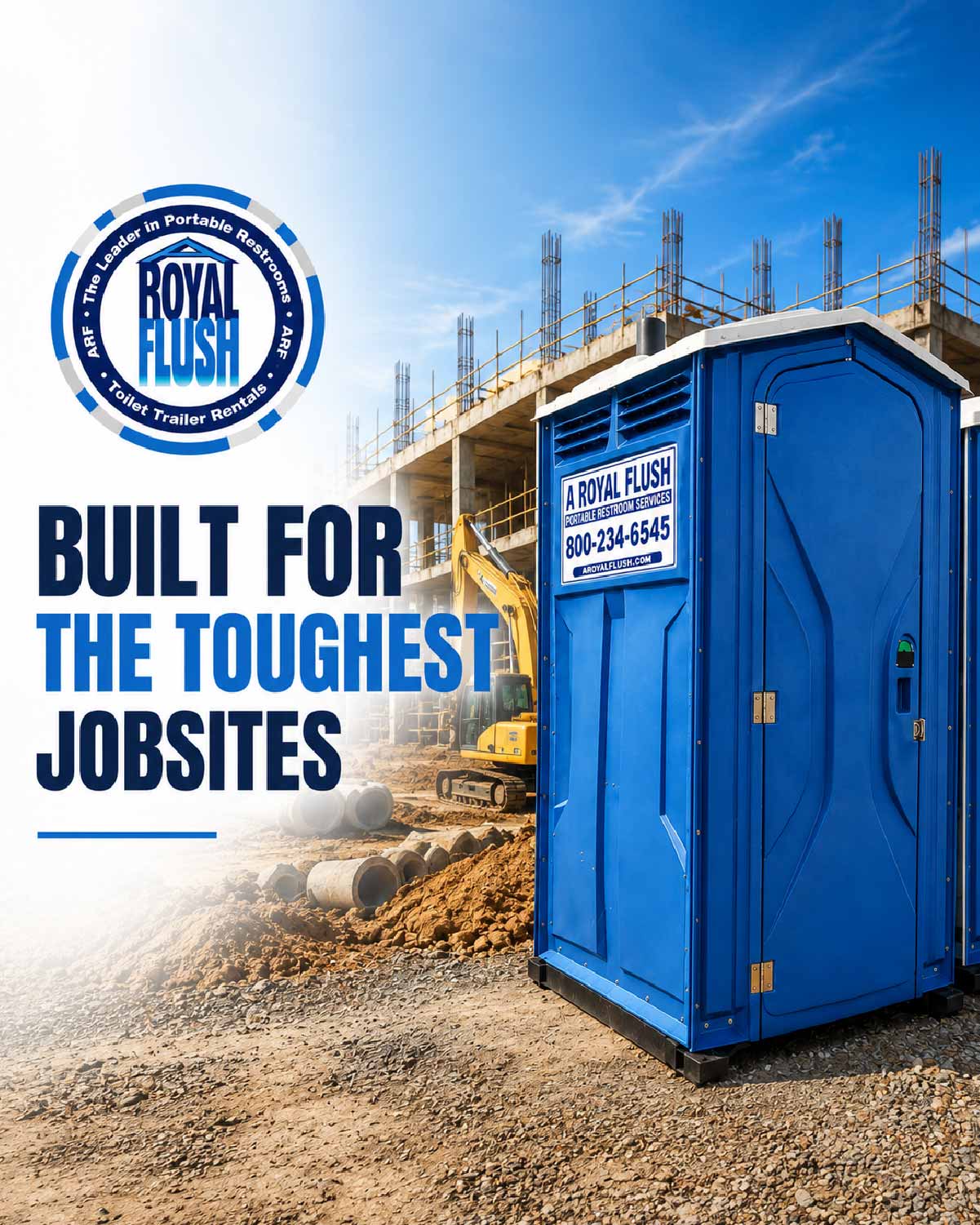 A Royal Flush portable sanitation