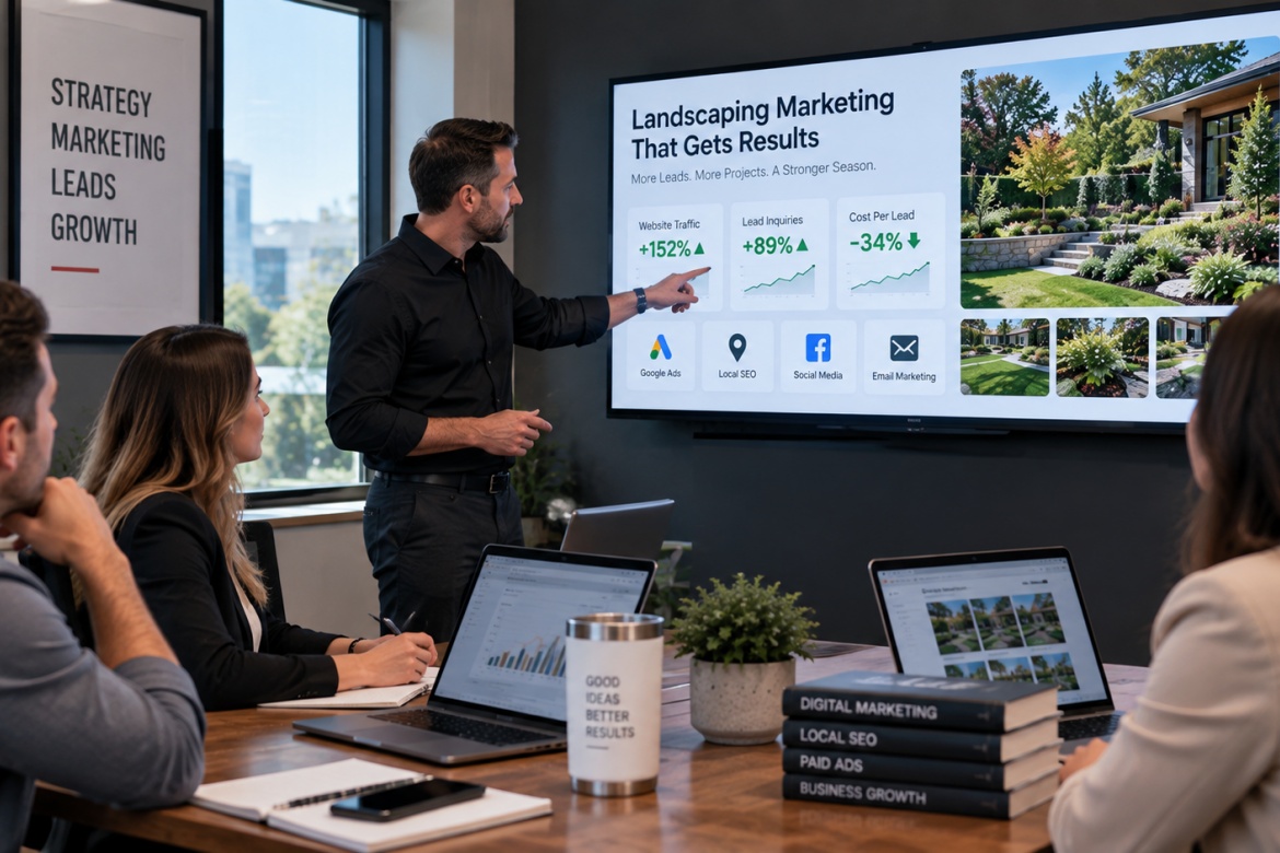 Landscaping Marketing Agency: Filling Your Spring Schedule Early: A Google Ads Guide for Lawn Care and Landscaping Businesses